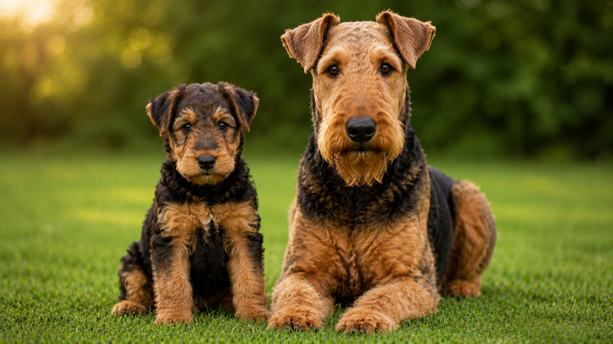 Airedale Terrier puppy