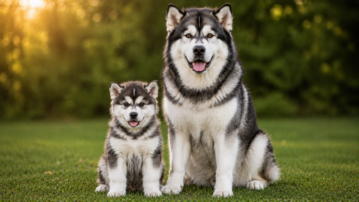 Alaskan Malamute puppy