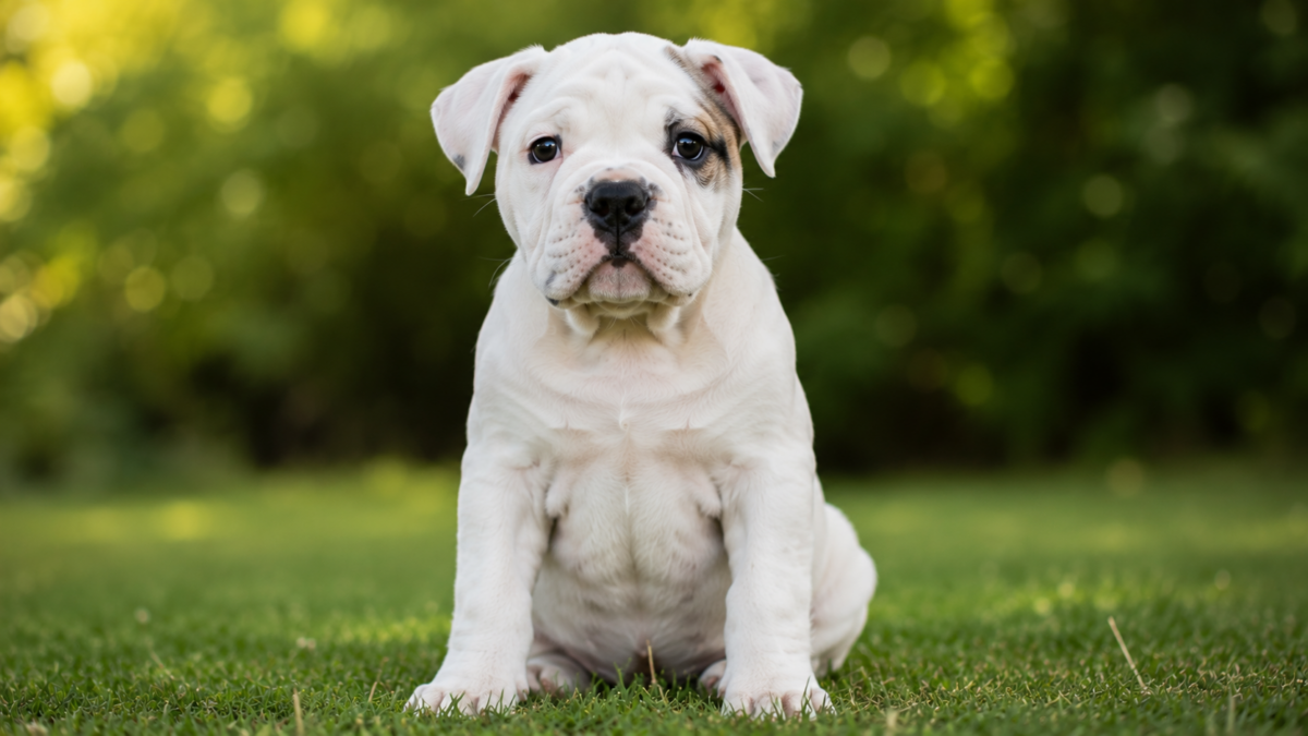 American Bulldog puppy