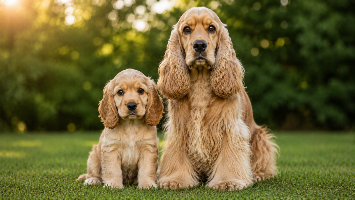 American Cocker Spaniel puppy