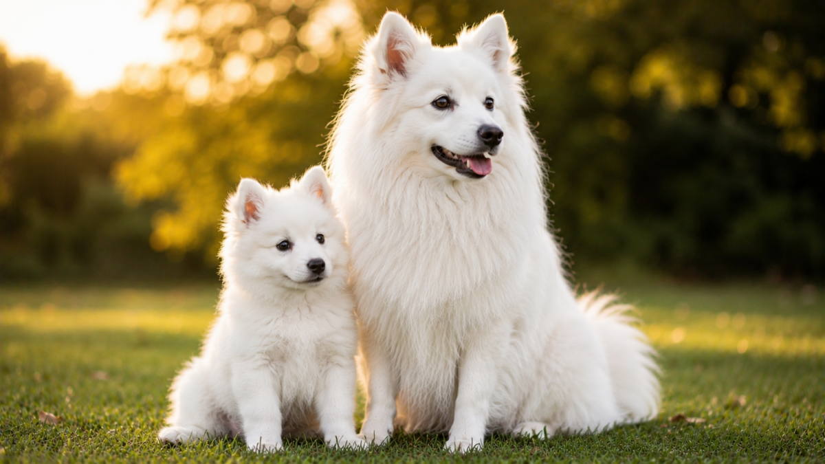American Eskimo puppy