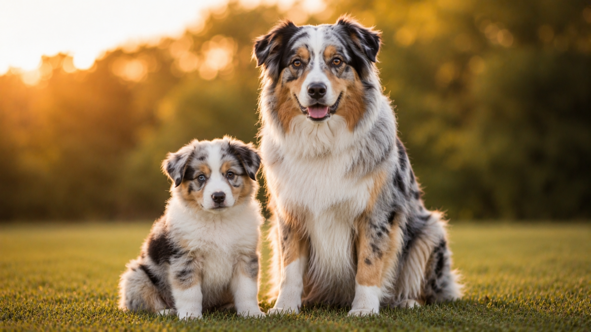 Australian Shepherd puppy