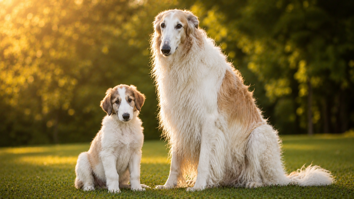 Borzoi puppy