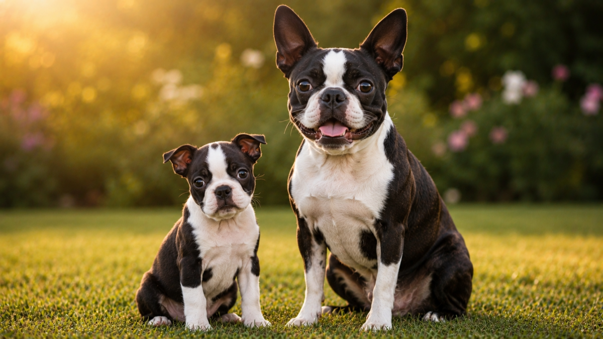 Boston Terrier puppy