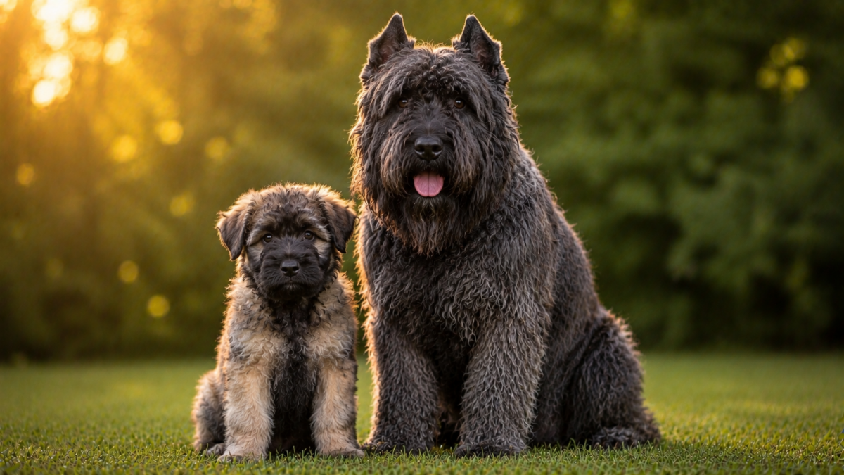 Bouvier Des Flanders puppy