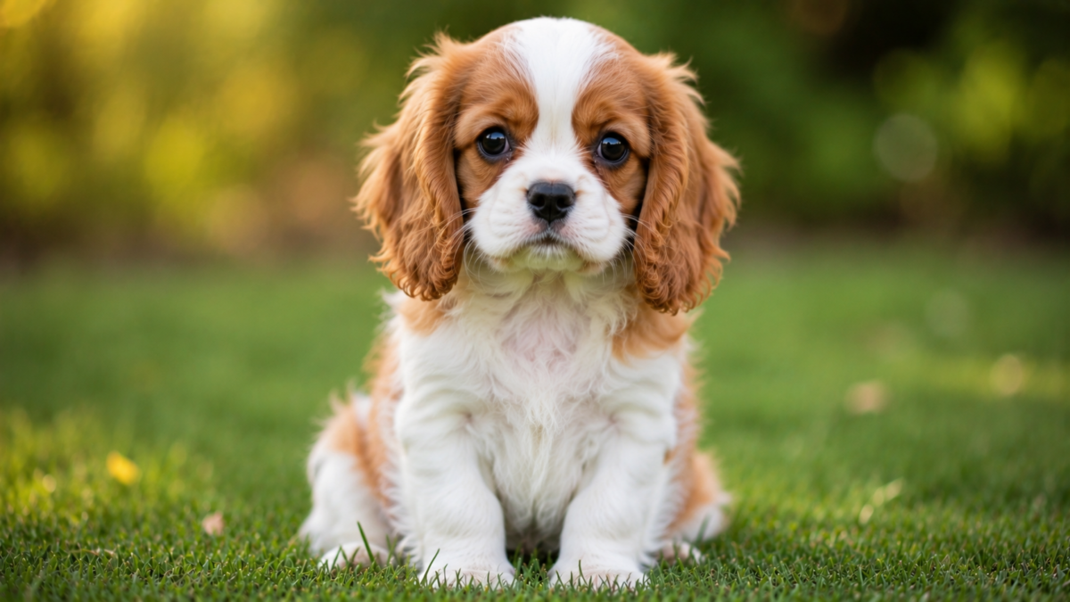 Cavalier King Charles Spaniel puppy