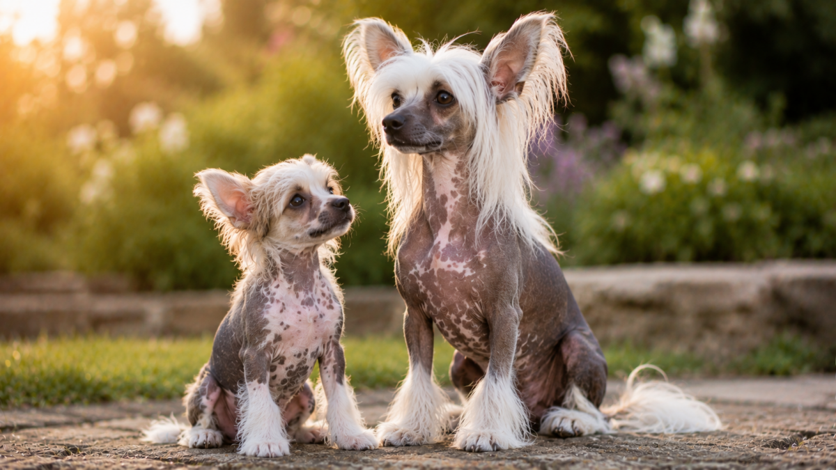 Chinese Crested puppy
