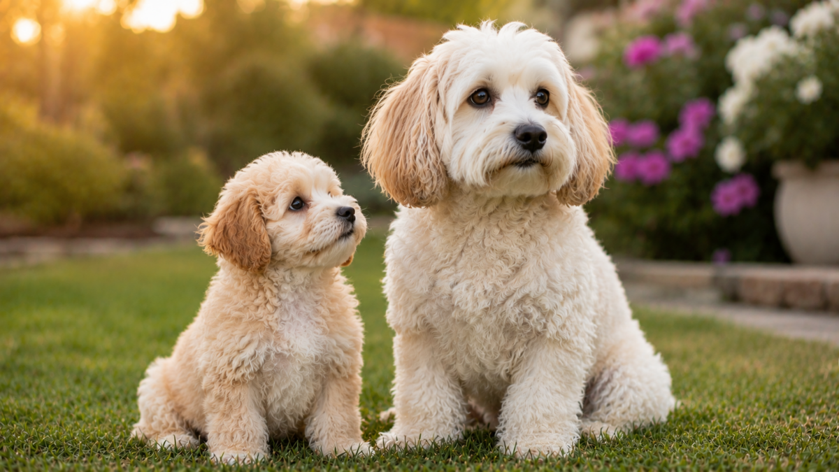 Coton Poo puppy