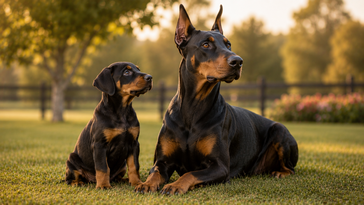 Doberman Pinscher puppy