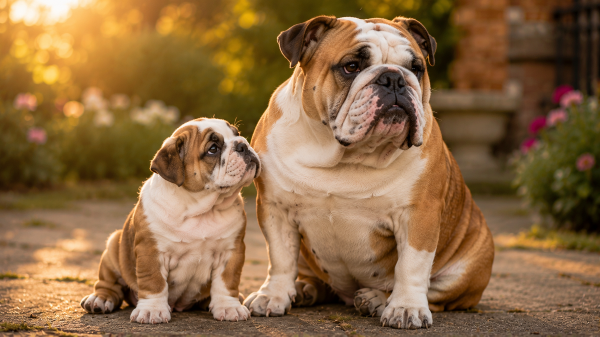 English Bulldogs puppy
