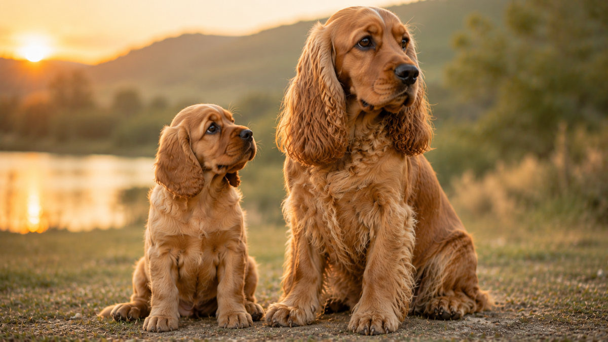 English Cocker Spaniel puppy