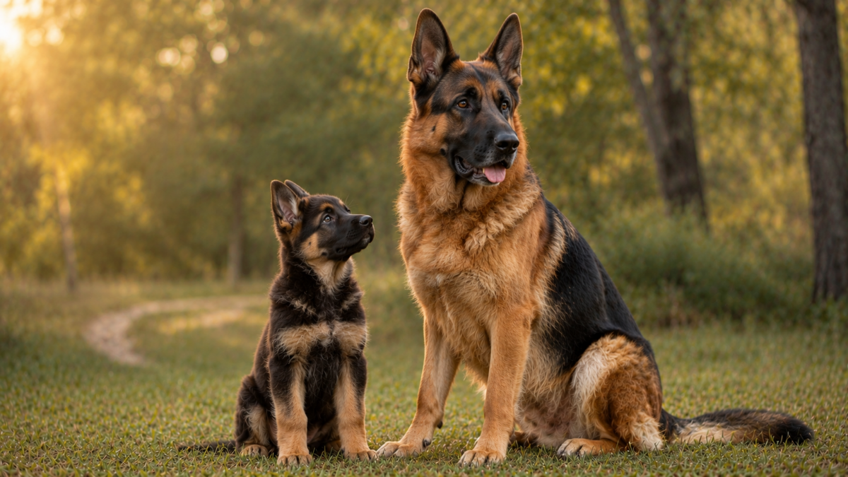 German Shepherd puppy
