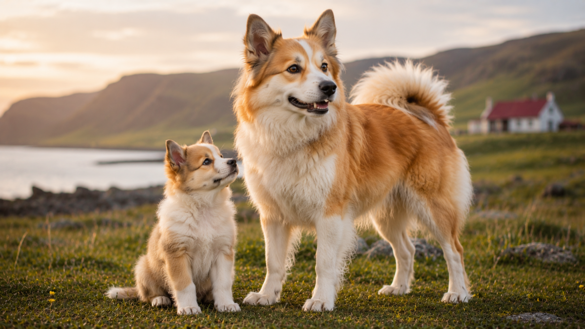Icelandic Sheepdog puppy