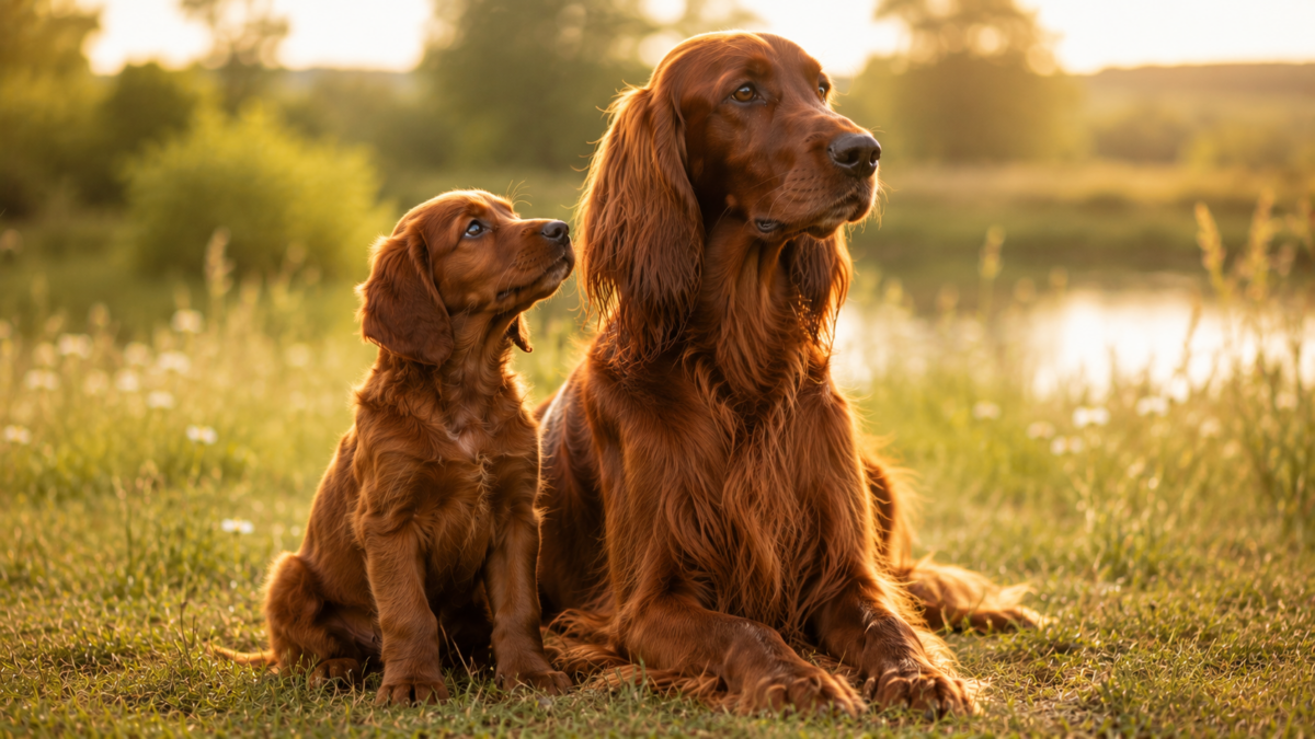 Irish Setter puppy