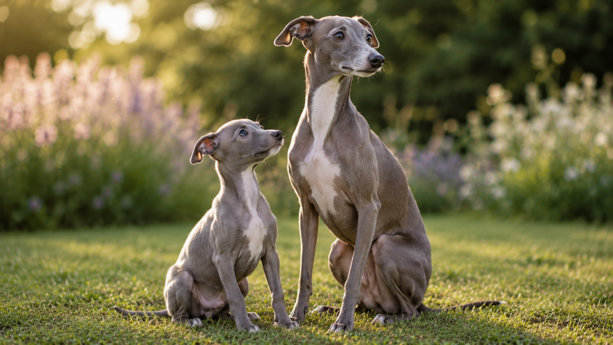 Italian Greyhounds puppy