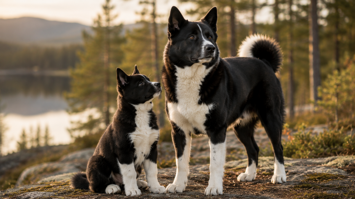 Karelian Bear Dog puppy
