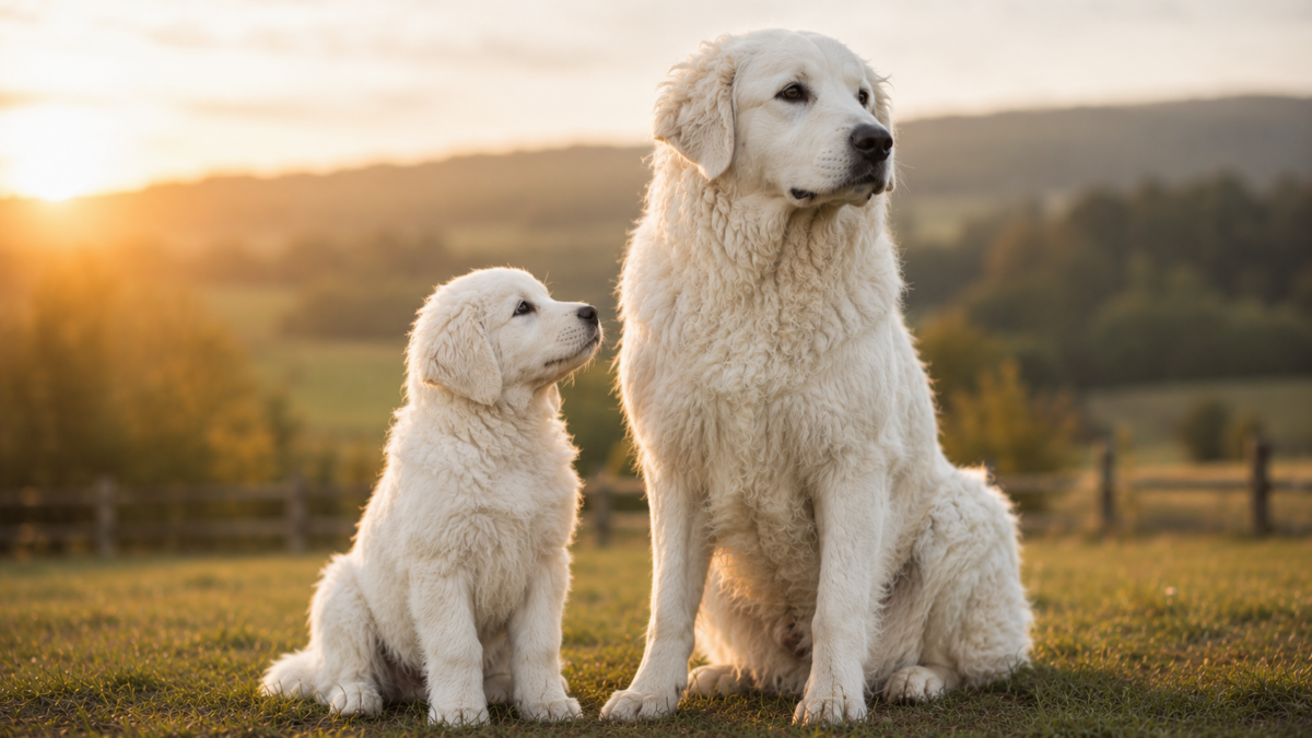 Kuvasz puppy