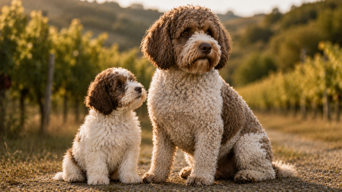 Lagotto Romagnolo puppy