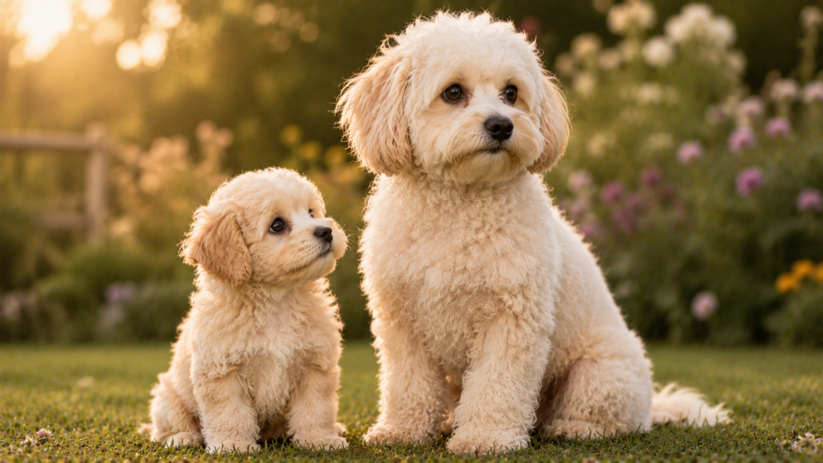 Malti Poo puppy