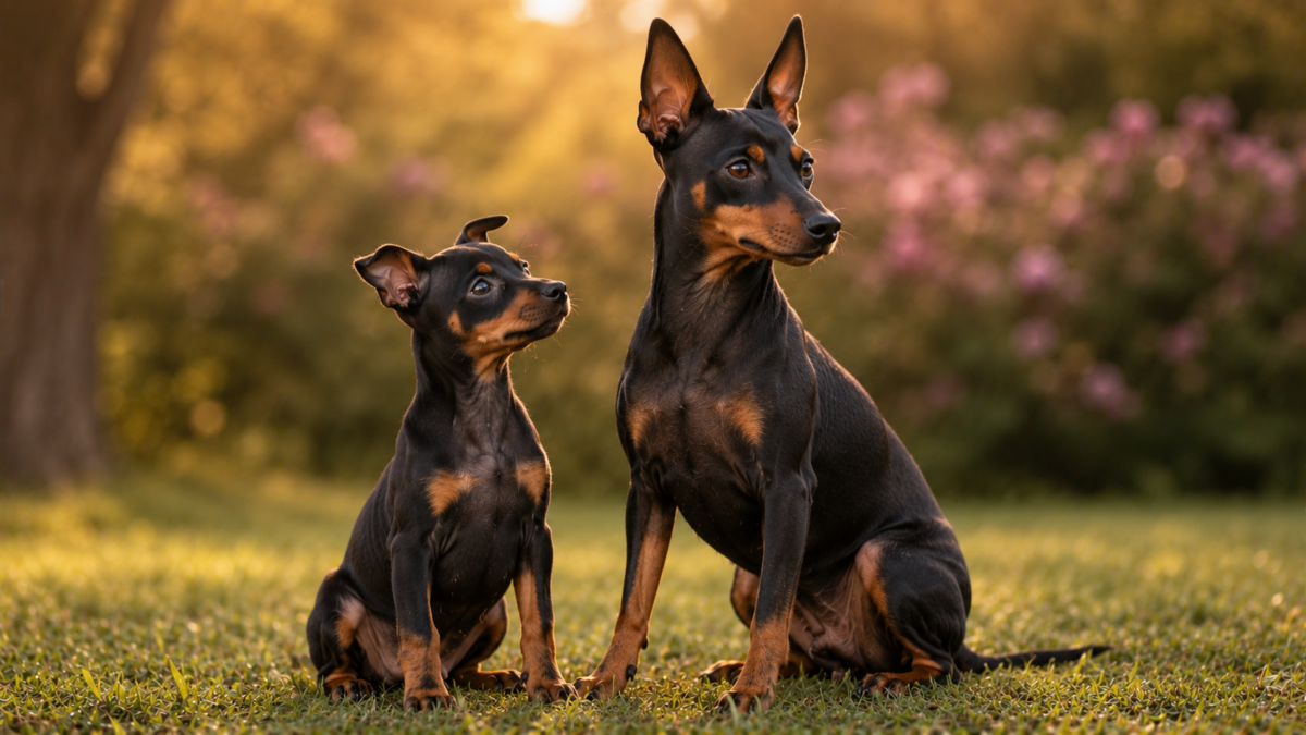 Manchester Terrier Toy puppy