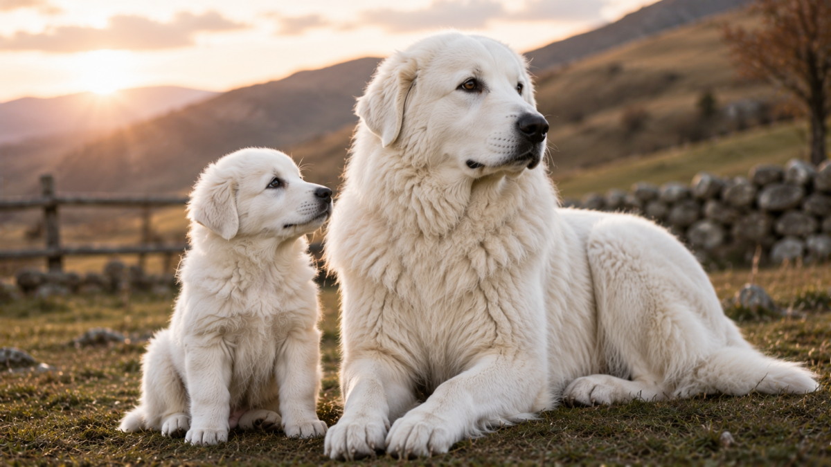 Maremmano-Abruzzese Sheepdog puppy