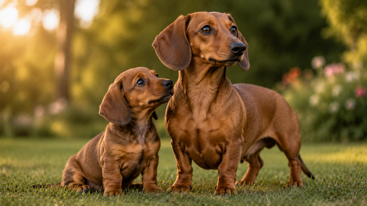 Miniature Dachshund puppy