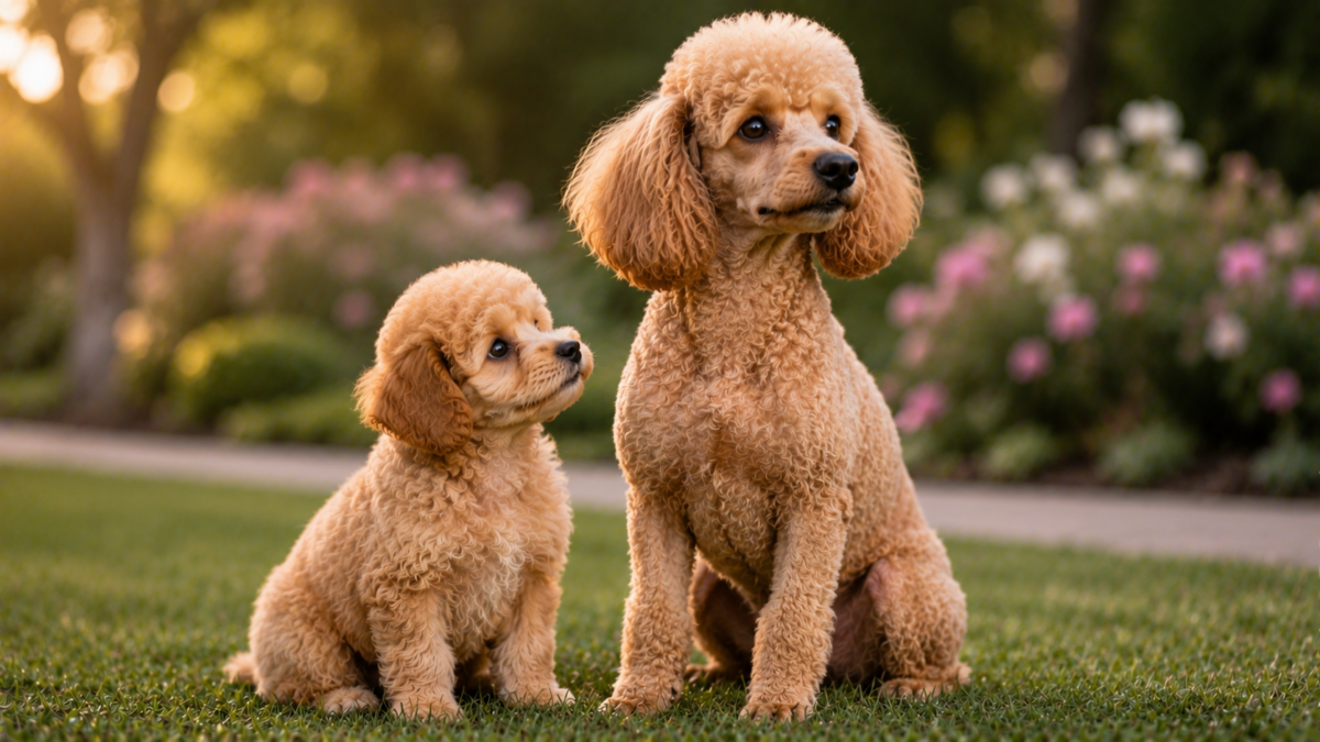 Miniature Poodle puppy
