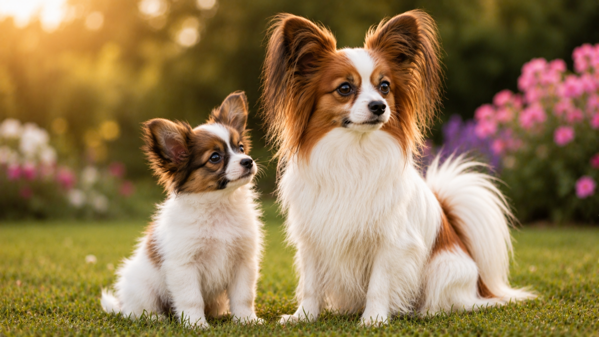 Papillion puppy