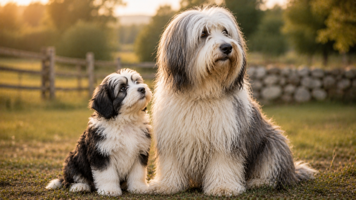 Polish Owczarek Nizinny puppy