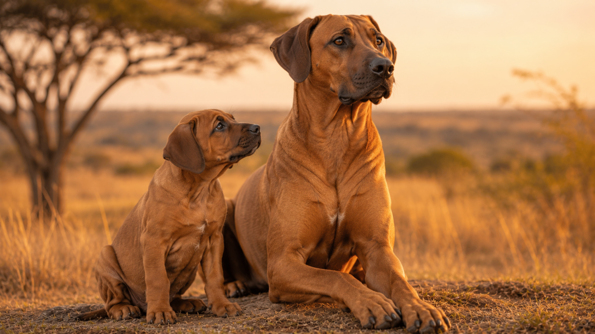 Rhodesian Ridgeback puppy