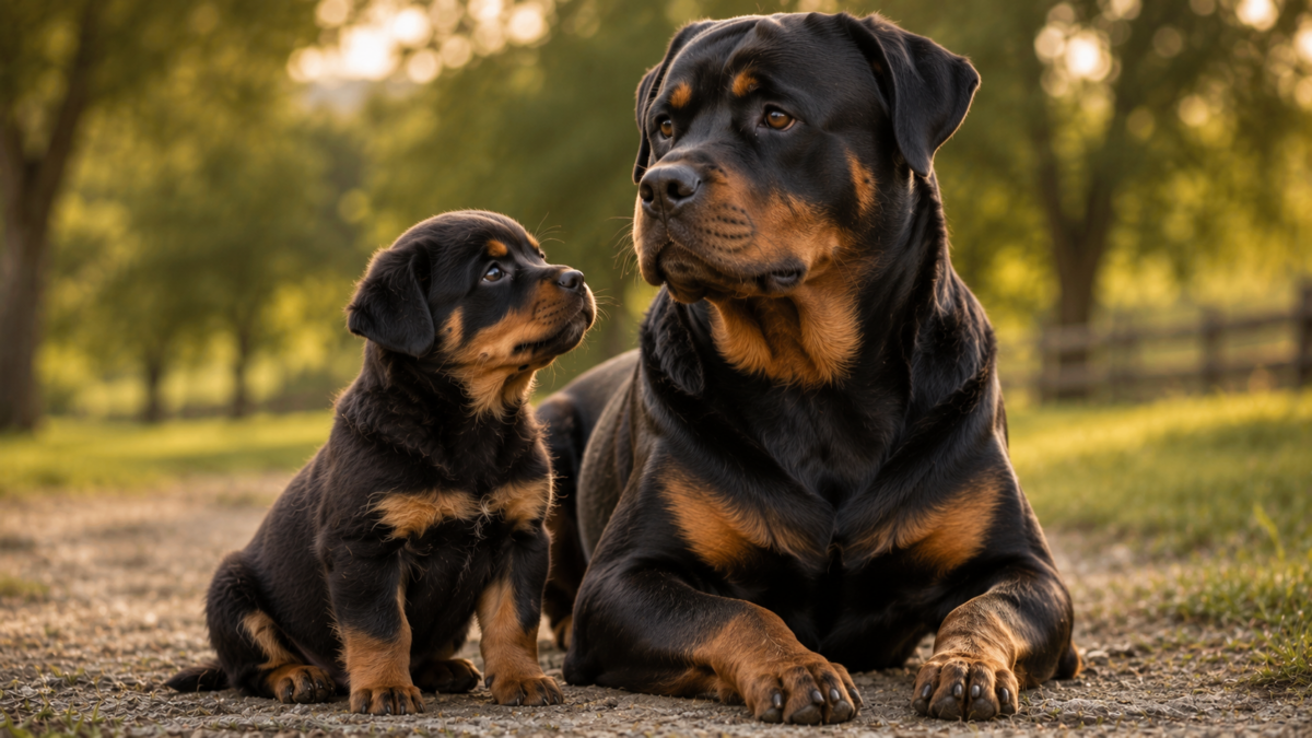 Rottweiler puppy