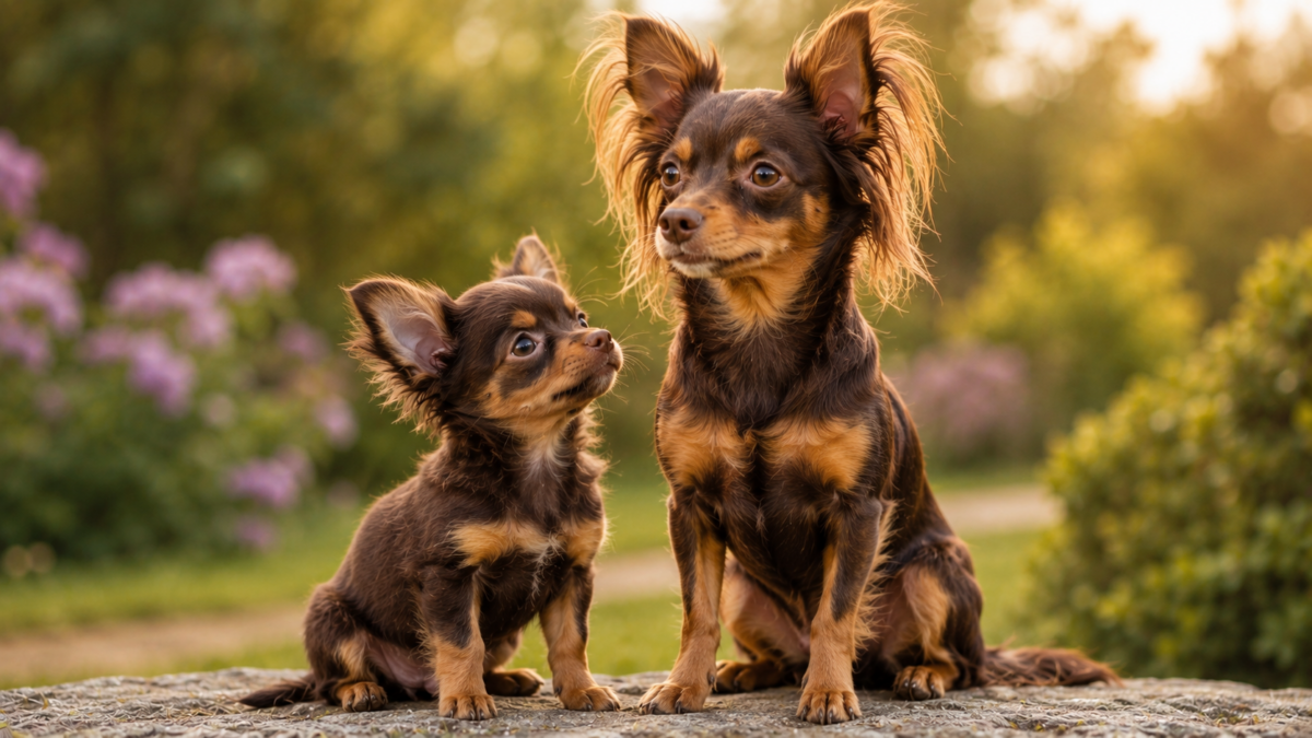 Russian Toy Terrier puppy