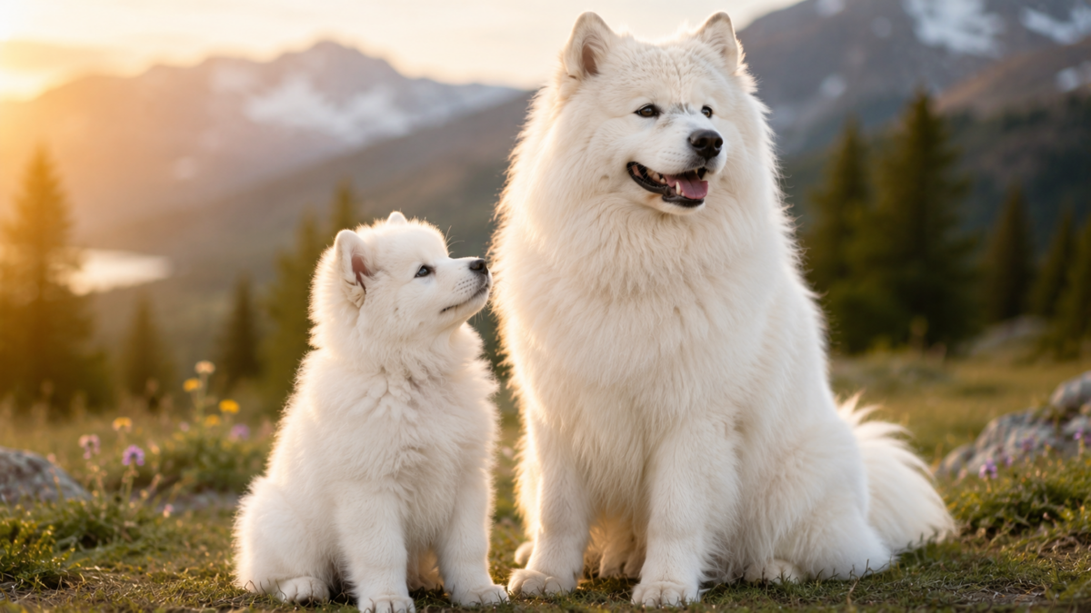 Samoyed puppy