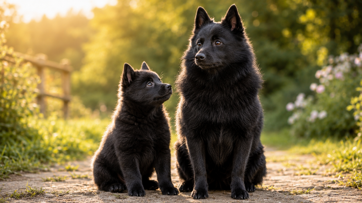 Schipperke puppy