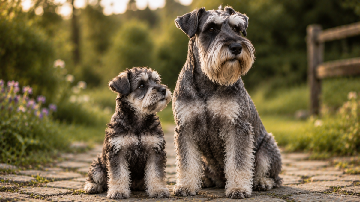 Schnauzer puppy