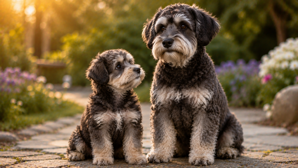 Schnoodle puppy