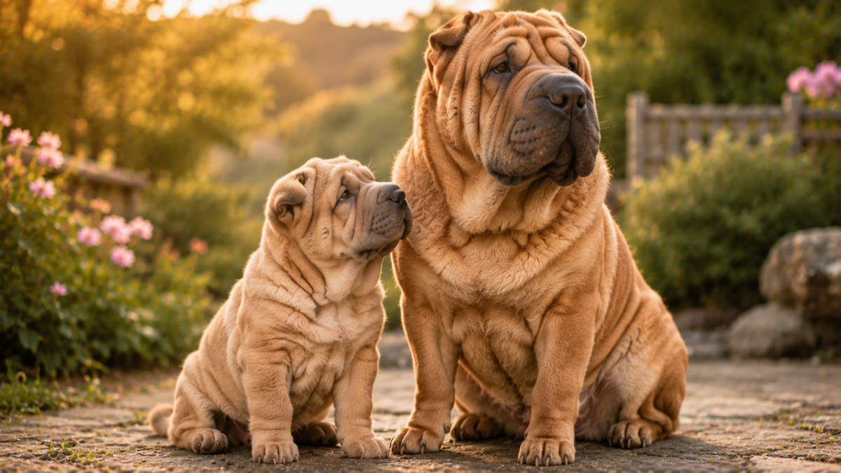 Shar Pei puppy