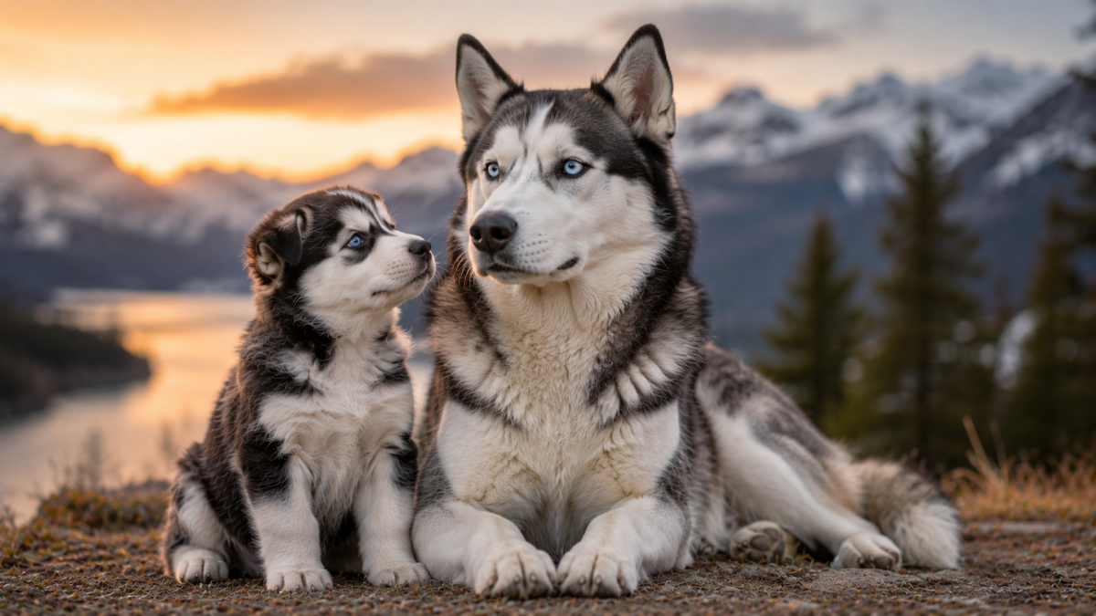 Siberian Husky puppy