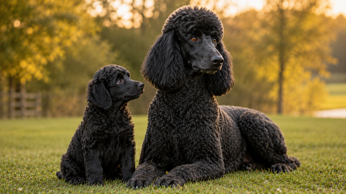 Standard Poodle puppy