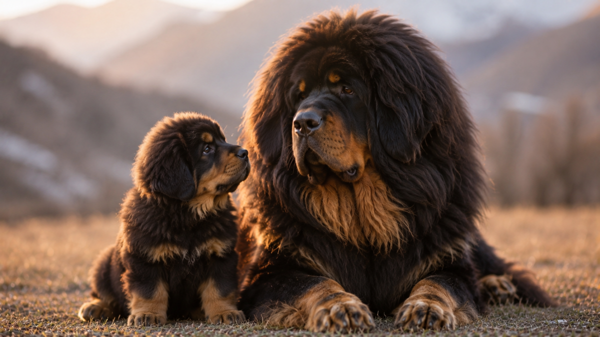 Tibetan Mastiffs puppy