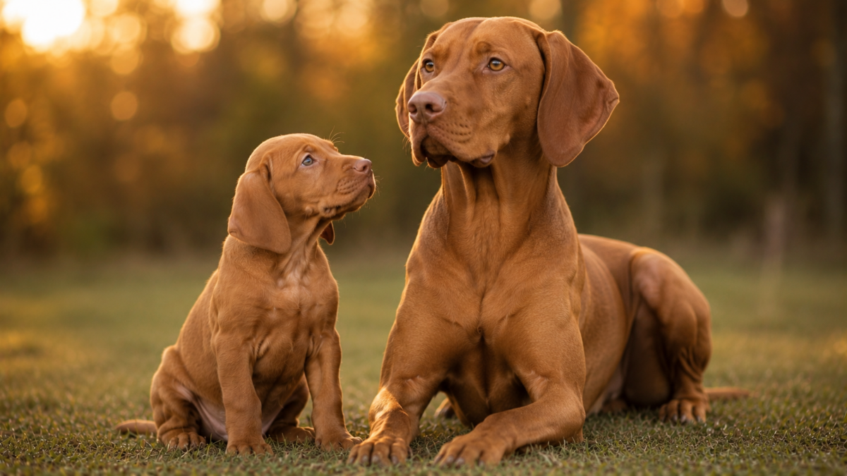 Vizsla puppy