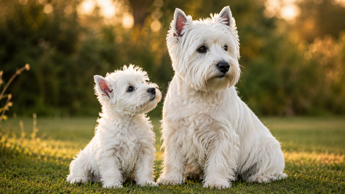 West Highland White Terrier puppy