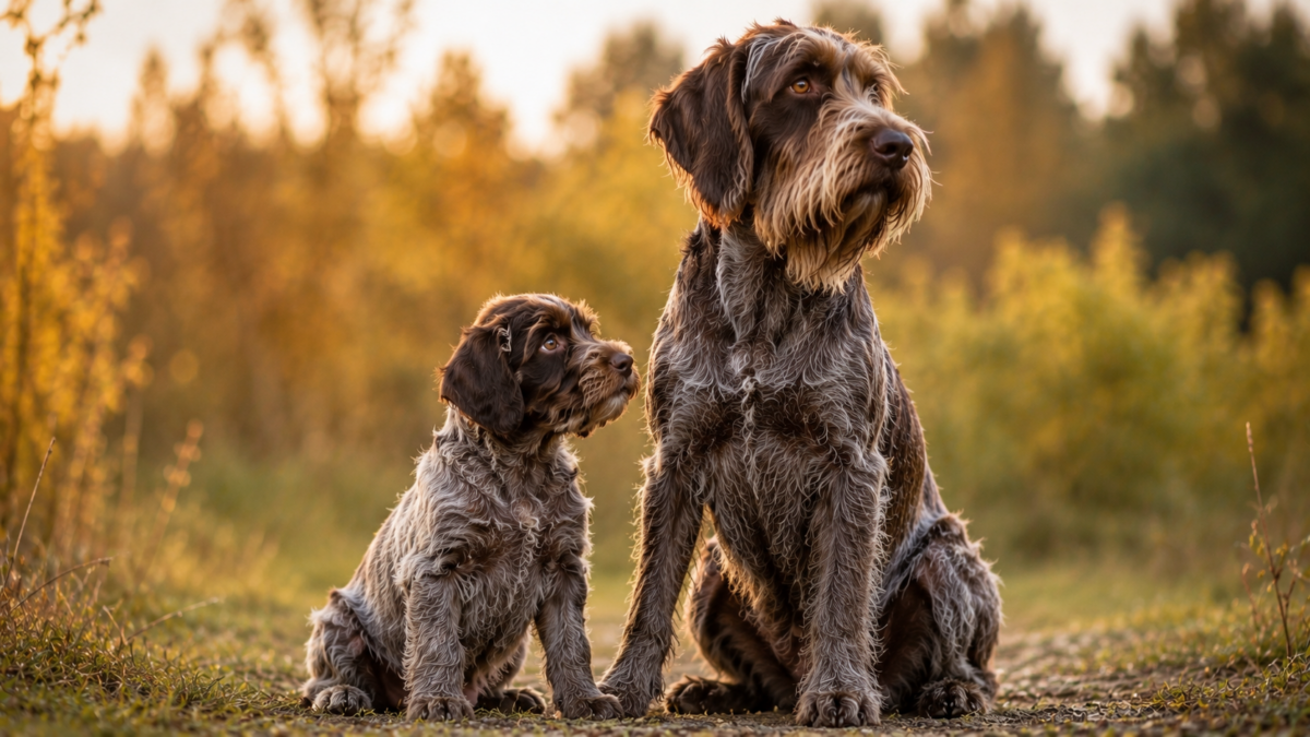Wirehaired Pointing Griffon puppy